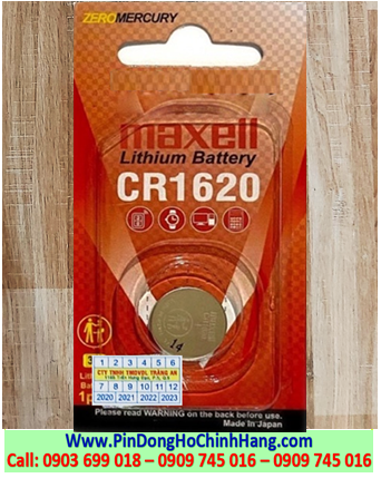 Pin Maxell CR1620 _Pin CR1620